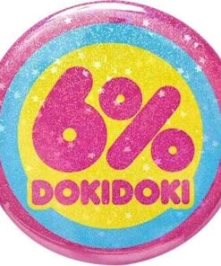 Best reviews of 😀 6%DOKIDOKI Kawaii Glitter Star Logo | TIN BADGE ✨