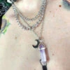Best Pirce ✨ HELLBOUND The Moon Amethyst Moon | NECKLACE 🥰 -Halloween Item Store Hellbound Amethyst Moon Necklace 5254de0c 9413 4cb5 9050 bc59ae0fdc22 700x700