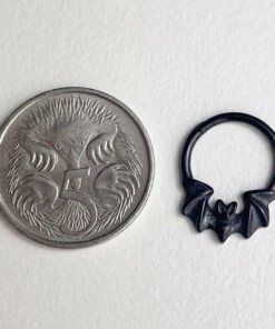 Wholesale 🥰 BODYVIBE Bats Batty [Black] | SEPTUM CLICKER ⌛ -Halloween Item Store IMG 4294 ebac4ed2 0fe7 4269 8f98 81dd98bf0a74 700x700