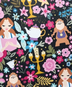 Deals 🛒 LOUNGEFLY Disney Beauty And The Beast: Belle Floral | MINI BACKPACK 🛒 -Halloween Item Store LOUWDBK2166 Beauty And The Beast Belle Floral Mini Backpack Loungefly 5 700x700