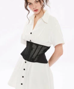 Outlet ❤️ PUNK RAVE New Clover | MESH CORSET 🥰