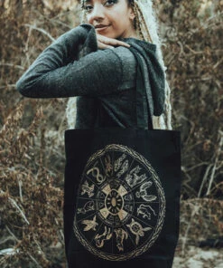 Wholesale 👏 THE PRETTY CULT Mens Accessories Witches Familiar | TOTE BAG 👏