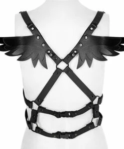 Outlet ✔️ PUNK RAVE Fallen [Black] | HARNESS 🤩 -Halloween Item Store WS 504LHF BK 4 635ad276 dbb2 4cfb 953a 0309604c359e 700x700