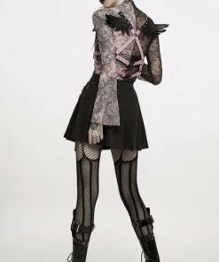 Flash Sale ⭐ PUNK RAVE Pastel Goth Fallen [Pink] | HARNESS 🎁 -Halloween Item Store WS 504LHF PN 2 12bfccb0 aa68 48a3 b352 d2bef45cd014 700x700