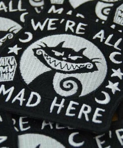 Buy 🌟 AKUMU INK Alice In Wonderland We're All Mad Here | PATCH ✔️ -Halloween Item Store akumu ink were all mad here patch 2 Copy 38d03cf2 3388 46a5 81be cc20ac61adf4 700x700