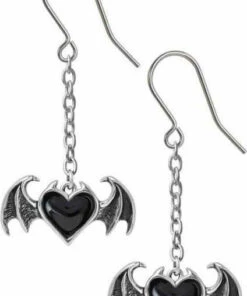 Brand new ❤️ ALCHEMY GOTHIC Bats Blacksoul | EARRINGS 💯