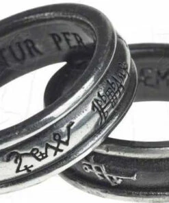 Top 10 ✨ ALCHEMY GOTHIC Mens Accessories Demon Black & White Angel | RING` ❤️ -Halloween Item Store alchemy gothic demon black white angel ring 2 60752816 537c 47f8 aabb 5bd2dd56b5cd 700x700