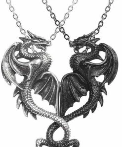 Hot Sale 🧨 ALCHEMY GOTHIC Mens Accessories Draconic Tryst | PENDANT 🥰