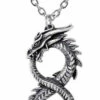 Coupon 👏 ALCHEMY GOTHIC Mens Accessories Infinity Dragon | PENDANT ❤️ -Halloween Item Store alchemy gothic infinity dragon pendant 1 01ef6d11 3d9c 4637 bc56 86e065135570 700x700
