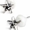 Cheapest ✔️ ALCHEMY GOTHIC Pentacles & Pentagrams Pentagram | EAR STUDS ✔️