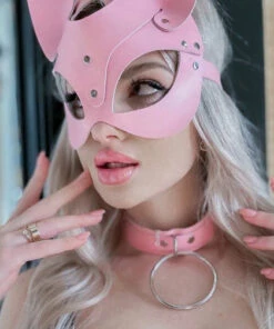 Outlet ✨ HELLBOUND Cats Bakeneko [Pink] | MASK 🌟