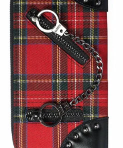 Flash Sale 😉 BANNED ALTERNATIVE Punky Colour Entangled [Red] | WALLET ✨