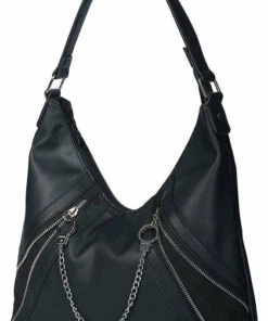 Promo ❤️ BANNED ALTERNATIVE Punky Colour Entwined | HOBO BAG ✨ -Halloween Item Store banned alternative entwined hobo bag 2 700x700