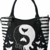 Best deal 🤩 BANNED ALTERNATIVE Bats Yin Yang Master | TOTE BAG ❤️ -Halloween Item Store banned alternative yin yang master tote bag 1 700x700