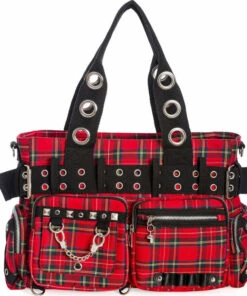 Best Sale ✨ BANNED ALTERNATIVE Punky Colour Camdyn [Red] | HANDBAG 🎁