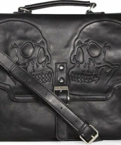 Discount ❤️ BANNED ALTERNATIVE Mens Accessories Fire Armour | MESSENGER BAG 🔔 -Halloween Item Store banned apparel fire armour shoulder bag 5 70926cb9 173d 4300 82a3 5af02c2c5654 700x700