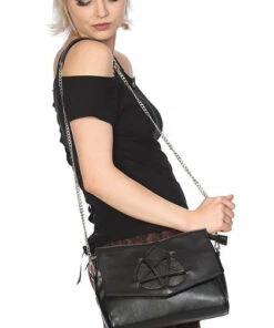 Coupon 🔥 BANNED ALTERNATIVE Pentacles & Pentagrams Flash Of Twilight | SHOULDER BAG ✨ -Halloween Item Store banned apparel flash of twilight shoulder bag 4 dc37ae39 2304 4ab4 9309 2189726a028b 700x700