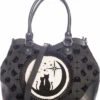 Wholesale ❤️ BANNED ALTERNATIVE Cats Lunar Sisters [Black] | 💯 HANDBAG 😍 -Halloween Item Store banned apparel lunar sisters black handbag 1 2779e77e 4c51 4d0a 902f e891107134bd 700x700