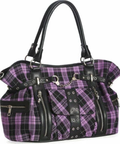 Buy 🤩 BANNED ALTERNATIVE All Rise Up [Purple Tartan] | BAG 🌟 -Halloween Item Store banned apparel rise up purple tartan bag 2 cd791a0b b3da 4b7a b1e0 85cb9f270cfa 700x700