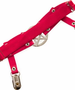 Promo ❤️ BANNED ALTERNATIVE Fetish Weaver [Red] | LEG GARTER ✨ -Halloween Item Store banned apparel weaver red leg garter 2 04109a65 e986 4d4c bb64 8233c3933955 700x700