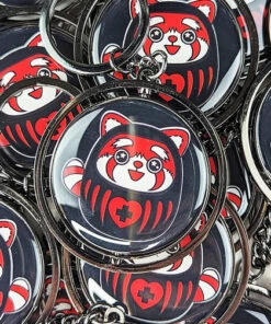 Promo π BESERK CLOTHING All Daruma | SPINNING KEYCHAIN π₯°
