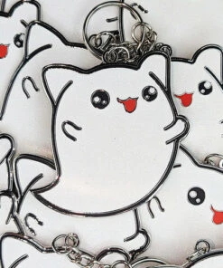 Best deal ✔️ BESERK CLOTHING Cats Spooky Kitty [Glitter] | KEYCHAIN 💯