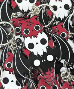 Coupon 🧨 BESERK CLOTHING Bats I Scream Parlour | KEYCHAIN ✨