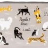 Buy 💯 BLUE Q People I Love: Cats | ZIPPER POUCH ✔️ -Halloween Item Store blueq people i love cats zipper pouch 1 79cabf58 3e96 4346 a900 49a1e6b56aca