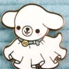 Hot Sale 👏 BRIGHT BAT DESIGNS Ghosts Good Boy Forever | ENAMEL PIN ⭐