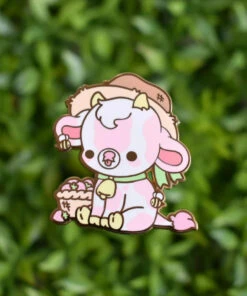 Coupon 👍 BRIGHT BAT DESIGNS Kawaii Shortcake The Strawberry Cow | ENAMEL PIN ⭐ -Halloween Item Store bright bat designs shortcake the strawberry cow enamel pin 3 b020a9dc 3660 45fa b80b 8bf4bf9ee91e 700x700