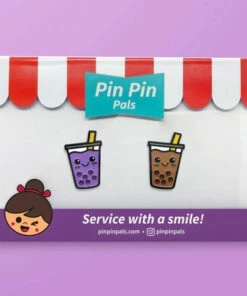 Outlet 😉 COLLECTABLES Kawaii Boba Best-Teas | ENAMEL PIN SET ✨ -Halloween Item Store collectables boba best teas enamel pin set 4 9410814d 448a 4aa9 8493 fcfa5ed33d42 700x700