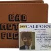 New 🔥 COLLECTABLES Mens Accessories Pulp Fiction [Brown] | Bad Mother F - WALLET 🛒 -Halloween Item Store collectables pulp fiction bad mother f wallet 01 700x700