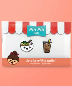 Flash Sale ✔️ COLLECTABLES Kawaii Ramen & Boba | ENAMEL PIN SET ⭐ -Halloween Item Store collectables ramen boba enamel pin set 5 b3d63b8e 0961 4b9c 9ec4 6ae33548117b 700x700