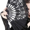 Best reviews of ✨ DARK IN LOVE Lolita Gothic Black Lace | FAN ❤️ -Halloween Item Store dark in love gothic black lace fan 5 700x700