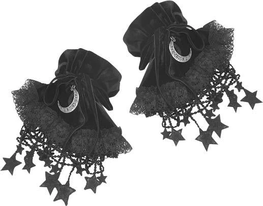 Best deal ✨ DARK IN LOVE ⌛ Halloween Starry Night | LOLITA CUFFS ✨ 3 Best deal ✨ DARK IN LOVE ⌛ Halloween Starry Night | LOLITA CUFFS ✨