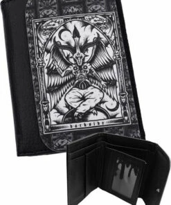 Discount 🛒 DARKSIDE CLOTHING Mens Accessories Baphomet | WALLET 🥰