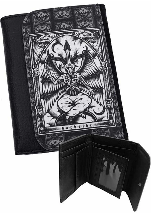 Discount π DARKSIDE CLOTHING Mens Accessories Baphomet | WALLET π₯° 3 Discount π DARKSIDE CLOTHING Mens Accessories Baphomet | WALLET π₯°