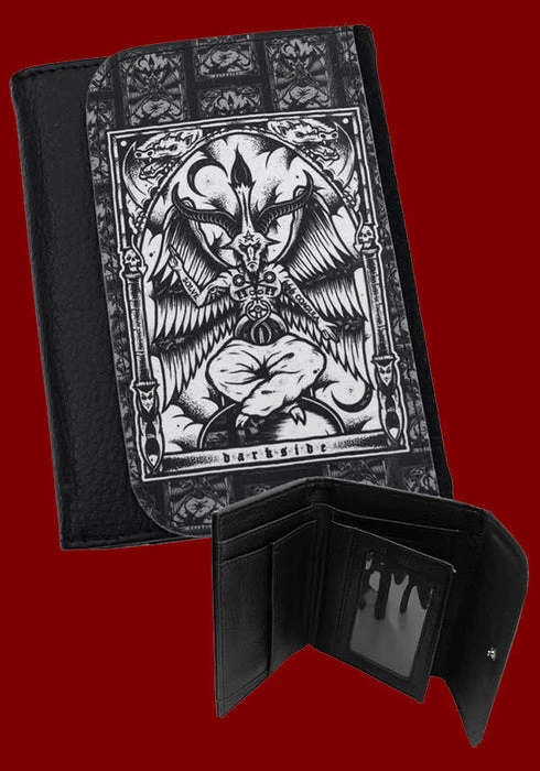 Discount π DARKSIDE CLOTHING Mens Accessories Baphomet | WALLET π₯° 4 Discount π DARKSIDE CLOTHING Mens Accessories Baphomet | WALLET π₯° - Image 2