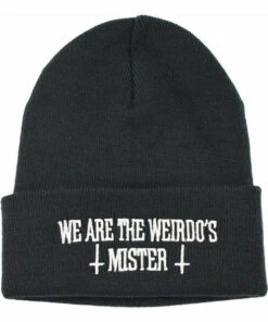 Cheapest 💯 DARKSIDE CLOTHING Mens Accessories We Are The Weirdos | BEANIE 😀