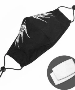 Cheap ⌛ DEVIL FASHION Mens Accessories Valour | FACE MASK* ⌛ -Halloween Item Store devil fashion 3d wing face mask 11 06cde006 9975 472f 9472 2e8d51970405 700x700