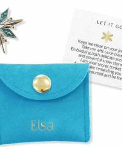 Best Sale ❤️ DISNEY X SHORT STORY All Disney Elsa Snowflake | TRINKETS POUCH ⭐