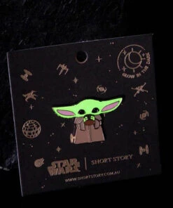 Best deal ✨ DISNEY X SHORT STORY Mens Accessories Star Wars | Grogu ENAMEL PIN ⭐ -Halloween Item Store disney x short story star wars grogu enamel pin 3 cd8275c6 3de9 4a36 892d 334eb1301b1a 700x700