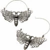 New 🤩 BODYVIBE Skulls Death Moth | PLUG HOOP EARRINGS ✔️ -Halloween Item Store earrings death moth hoop earrings 1 9ba92d9f ea4a 4f3d 89d1 1a393aae1456 700x700