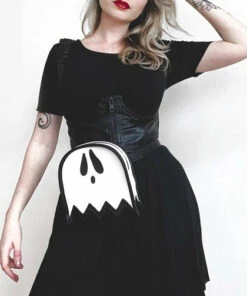 Best Sale ⌛ ECTOGASM Ghosts Black & White Ghost | WAIST BAG* 💯 -Halloween Item Store ectogasm black white ghost fanny pack 2 4bf55612 f48e 4426 87ca 4b622b35d219 700x700