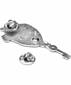 Top 10 ✨ ECTOGASM Mens Accessories Heart & Key [Silver & Black] | ENAMEL PIN ⌛ -Halloween Item Store ectogasm heart key silver black enamel pin 3 7509b489 7696 4c97 8798 227732969cdc 700x700