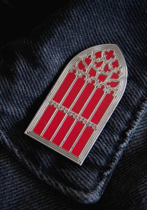 Promo โญ ECTOGASM Mens Accessories Saint Giles Cathedral Gothic Window | ENAMEL PIN ๐ 5 Promo โญ ECTOGASM Mens Accessories Saint Giles Cathedral Gothic Window | ENAMEL PIN ๐ - Image 3