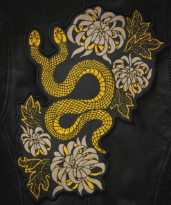 Best deal 👏 ECTOGASM Mens Accessories Snake & Chrysanthemum | BACK PATCH ❤️ -Halloween Item Store ectogasm snake chrysanthemum back patch 4 506429ec 2bf2 41d8 b1db b546bfba4745 700x700