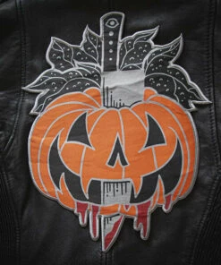 Top 10 🎉 ECTOGASM Mens Accessories Stabbed Jack-O-Lantern Pumpkin | BACK PATCH ✨ -Halloween Item Store ectogasm stabbed jack o lantern pumpkin back patch 4 183718e6 759d 4e86 bd96 9af135cbb340 700x700