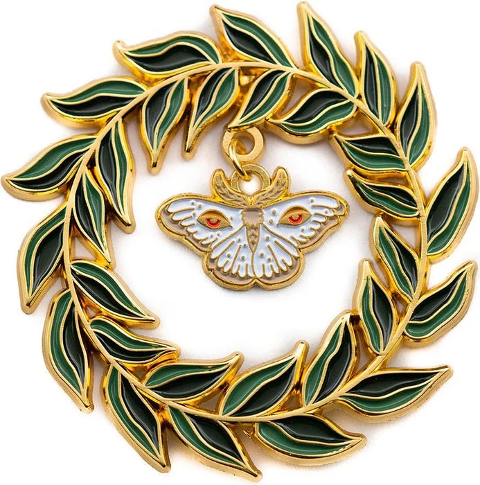 Discount ๐ฅ ECTOGASM Mens Accessories Wreathed Moth Charm | ENAMEL PIN ๐ฏ 3 Discount ๐ฅ ECTOGASM Mens Accessories Wreathed Moth Charm | ENAMEL PIN ๐ฏ