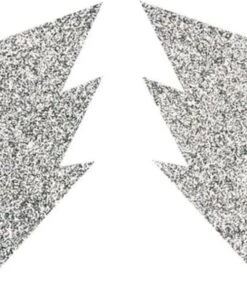 Budget 👍 FEVER Cosplay Glitter Lightning Bolt | NIPPLE PASTIES ✔️